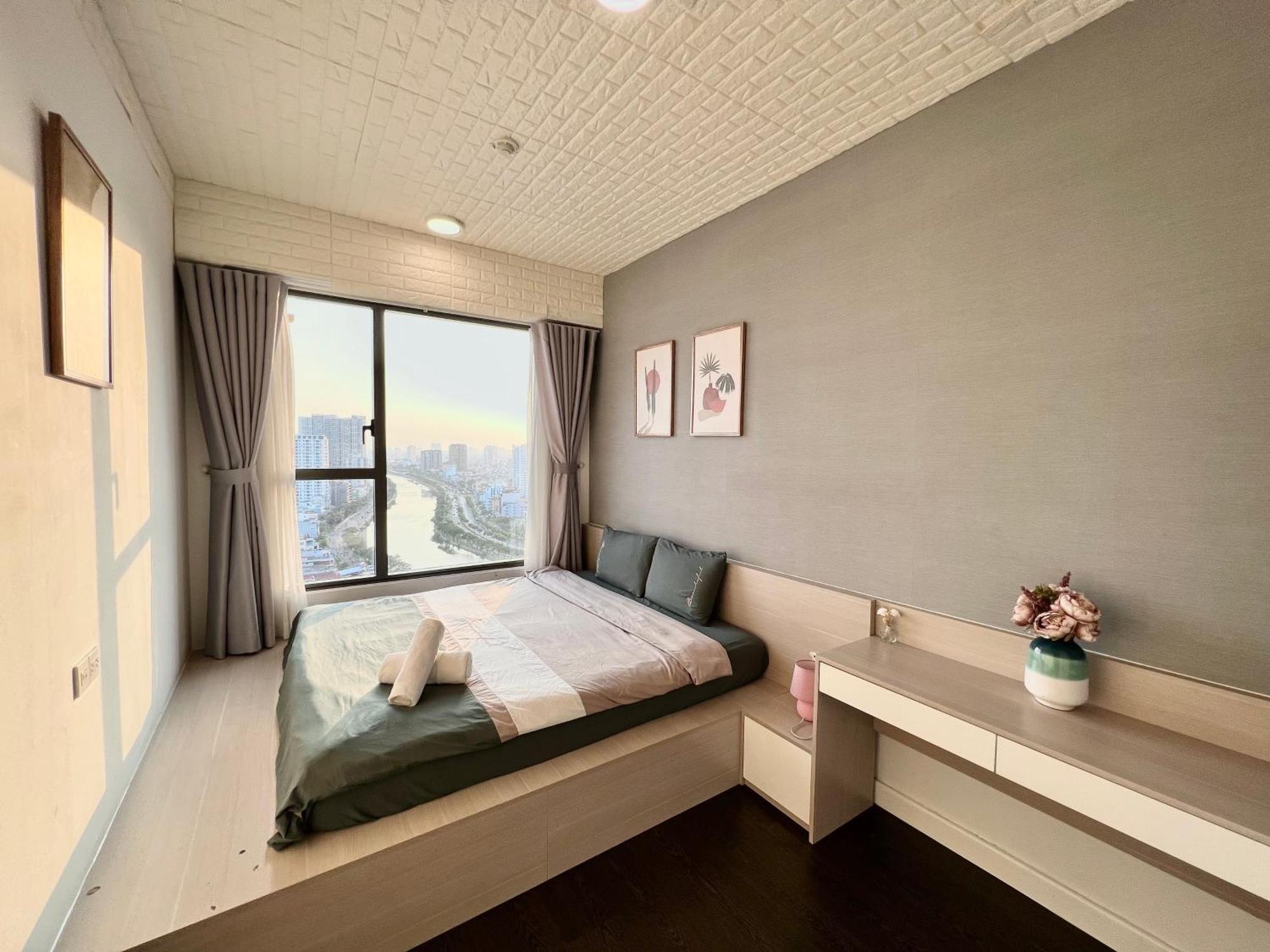 Spacious Saigon - Infinity Pool In Rivergate Ho Şi Min Exterior foto